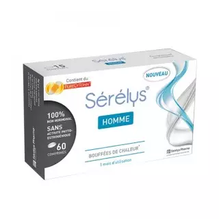 Sérélys Homme bouffées de chaleur - 60 comprimés