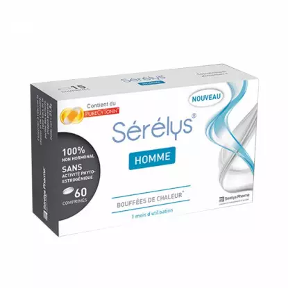 Sérélys Homme bouffées de chaleur - 60 comprimés