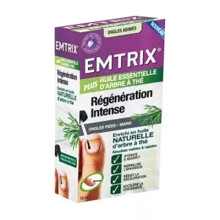 Emtrix Traitement régénérant intense ongles abimés - 10ml