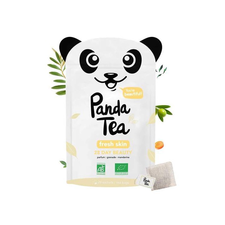 Panda Tea Thé Fresh Skin - 28 sachets