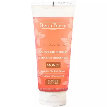 BeauTerra Gel douche surgras monoï - 100ml