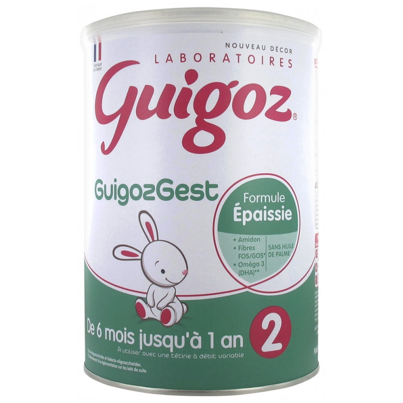 GuigozGest Formule épaissie lait 2ème âge - 800g
