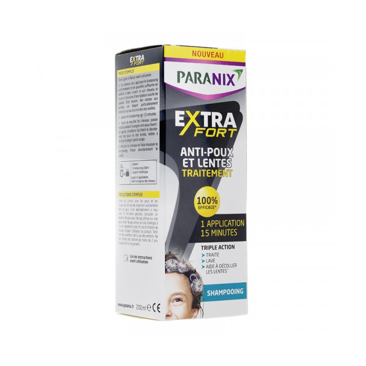 Paranix Shampoing extra fort - 200ml
