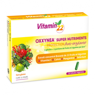 Ineldea Vitamin'22 Oxxynea Super nutriments - 30 gélules