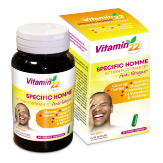 Ineldea Vitamin'22 Specific Homme - 60 gélules
