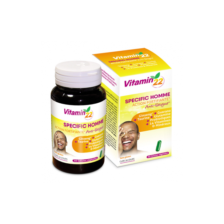 Ineldea Vitamin'22 Specific Homme - 60 gélules