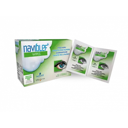Visu Farma Naviblef Wipes Lingettes pour paupières - 20 unités