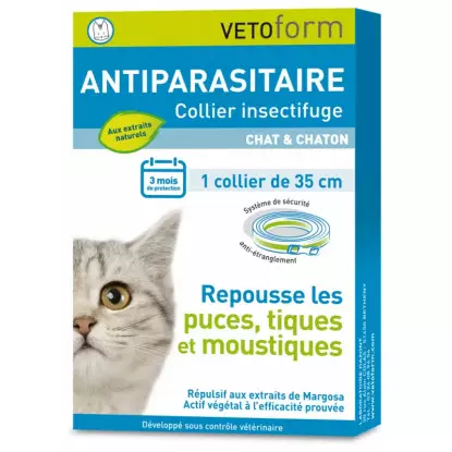 Vetoform Collier Antiparasitaire Chat
