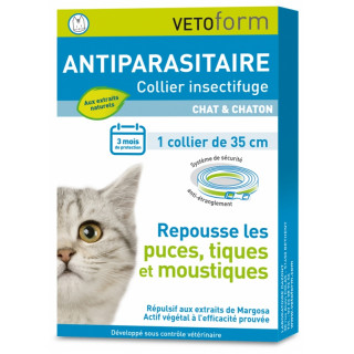 Vetoform Collier Antiparasitaire Chat
