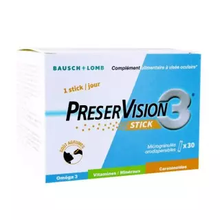 Bausch & Lomb Preservision 3 - 30 sticks