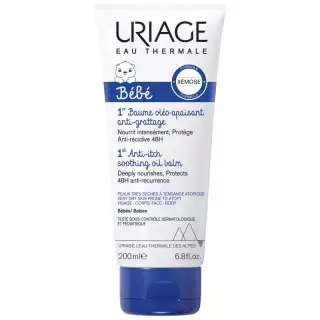 Uriage Bébé 1ère Baume oléo-apaisant anti-grattage - 200ml