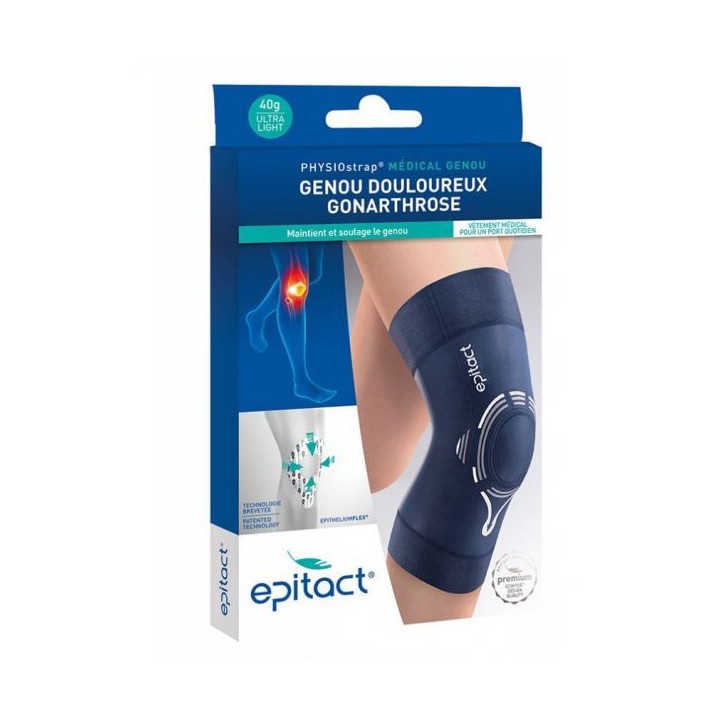 Epitact Physiostrap Genouillère proprioceptive gonarthrose  - Taille S