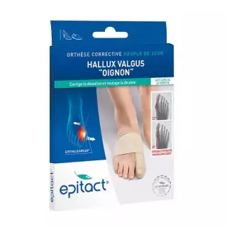Epitact Orthèse corrective Hallux Valgus jour - Taille M