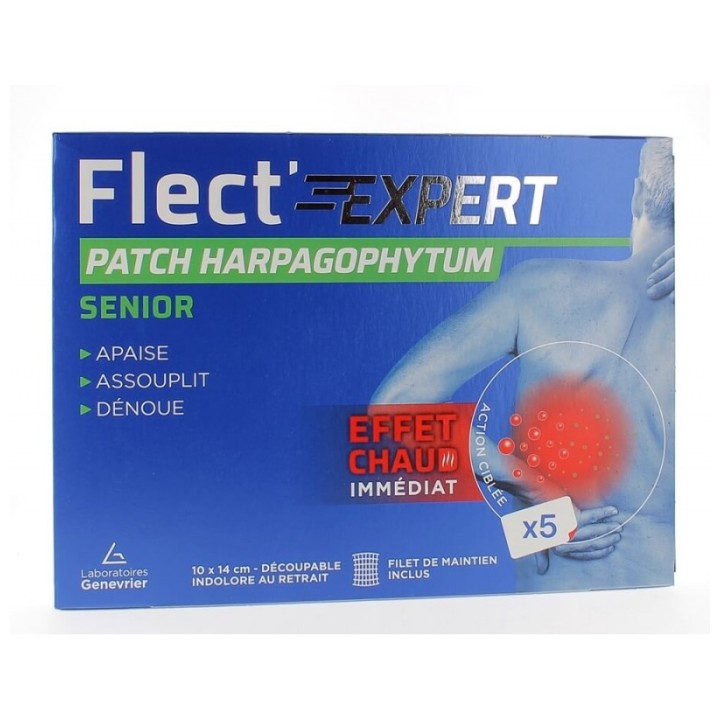 Genevrier Flect'Expert Senior Harpagophytum - 5 patchs