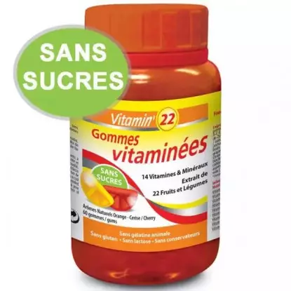 Ineldea Gommes Vitamin'22 - 60 gommes