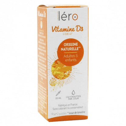 Léro Vitamine D3 - 20ml