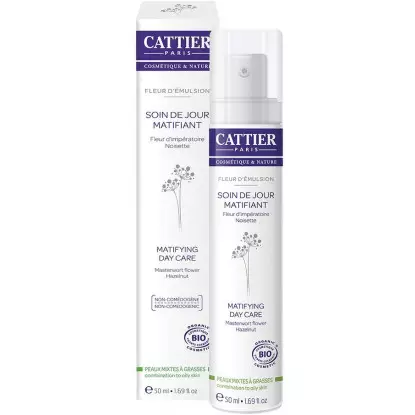 Cattier Fleur d'émulsion Soin de jour matifiant peaux mixtes à grasses - 50ml