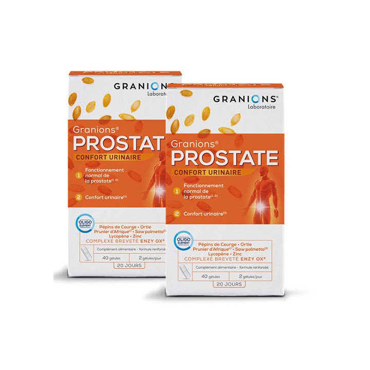 Granions Prostate - 2 x 40 gélules