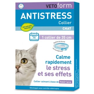 Vetoform Antistress Collier chat - 1 collier