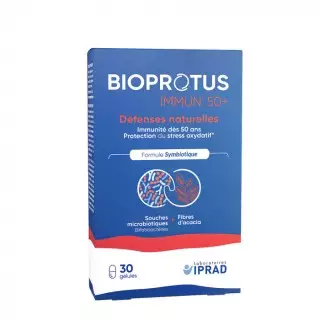 Carrare Bioprotus Immun'50+ défenses naturelles - 30 gélules