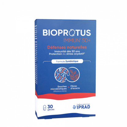 Carrare Bioprotus Immun'50+ défenses naturelles - 30 gélules