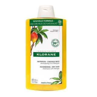 Klorane Shampoing nutritif au beurre de Mangue - 400ml