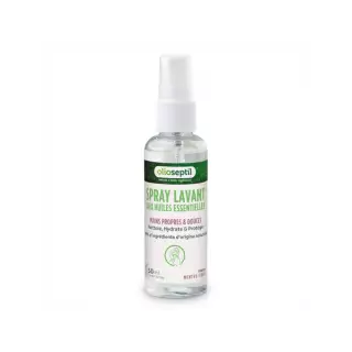 Ineldea Olioseptil Spray lavant aux huiles essentielles parfum menthe-figue - 50ml