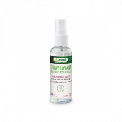 Ineldea Olioseptil Spray lavant aux huiles essentielles parfum menthe-figue - 50ml