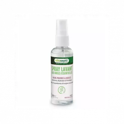 Ineldea Olioseptil Spray lavant aux huiles essentielles parfum menthe-figue - 50ml