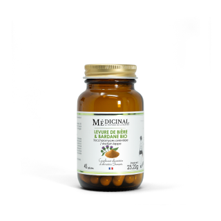 Médiprix Levure de bière / Bardane Bio - 45 gélules
