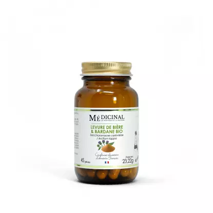 Médiprix Levure de bière / Bardane Bio - 45 gélules