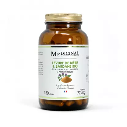 Médiprix Levure de bière / Bardane Bio - 150 gélules