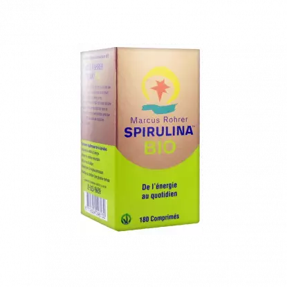 Marcus Rohrer Spirulina Bio - 180 comprimés