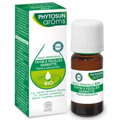 Phytosun Arôms Huile essentielle Thym à feuilles sarriette Bio - 10ml