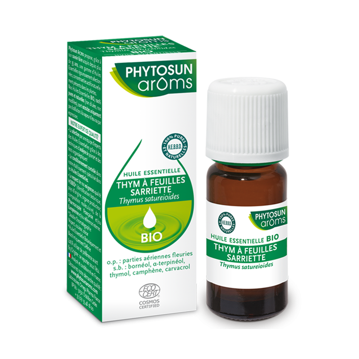 Phytosun Arôms Huile essentielle Thym à feuilles sarriette Bio - 10ml