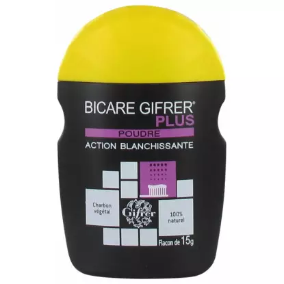 Gifrer Bicare Plus Poudre action blanchissante - 15g