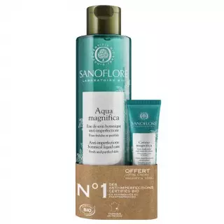 Sanoflore Aqua Magnifica Eau de Soin Botanique Bio 200ml + Crème hydratante offerte 10ml