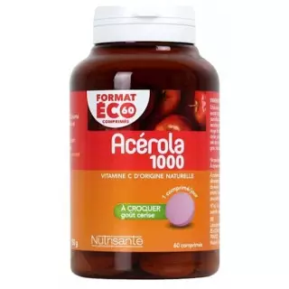 Nutrisanté Acérola 1000 - 60 comprimés