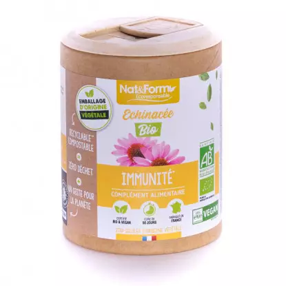 Nat&Form Échinacée Bio - 90 gélules