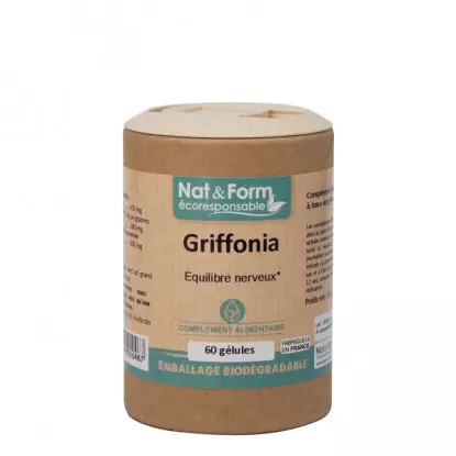 Nat&Form Griffonia - 60 gélules