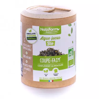 Nat&Form Algue fucus Bio - 90 gélules