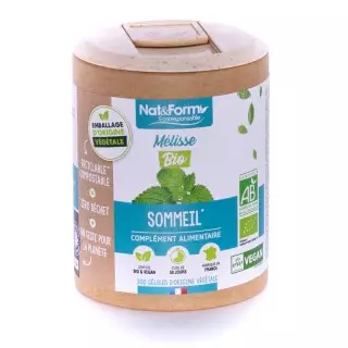 Nat&Form Mélisse Bio - 90 gélules