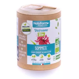 Nat&Form Valériane Bio - 90 gélules