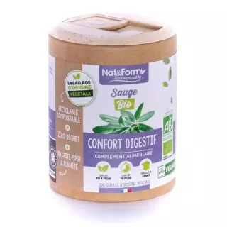 Nat&Form Sauge Bio - 90 gélules