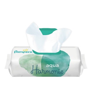 Pampers Aqua Harmonie Lingettes imprégnées x 48
