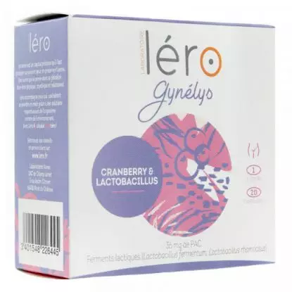 Léro Gynélys Confort intime - 20 capsules