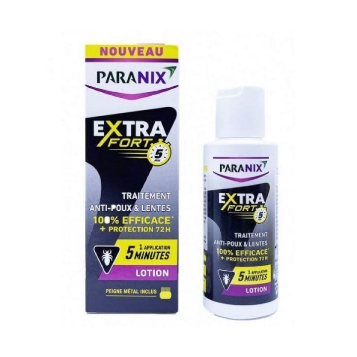 Paranix Extra fort lotion 5 min anti-poux 200ml