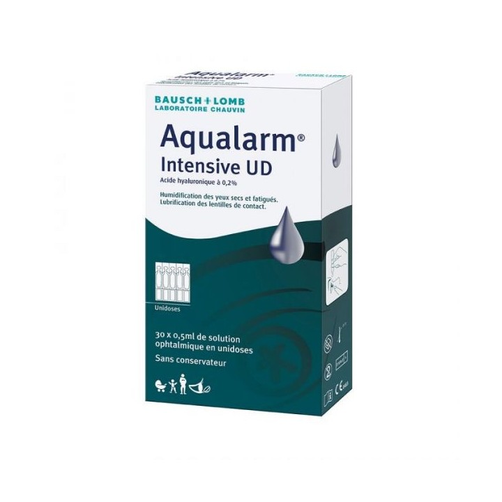 Bausch + Lomb Aqualarm Intensive UD - Unidoses 30 x 0,5ml