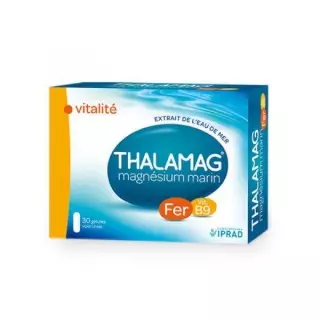 Thalamag Magnésium marin Fer B9 - 30 gélules