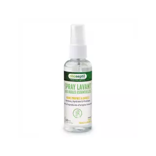 Ineldea Olioseptil Spray lavant aux huiles essentielles poire vanille et amande - 50ml